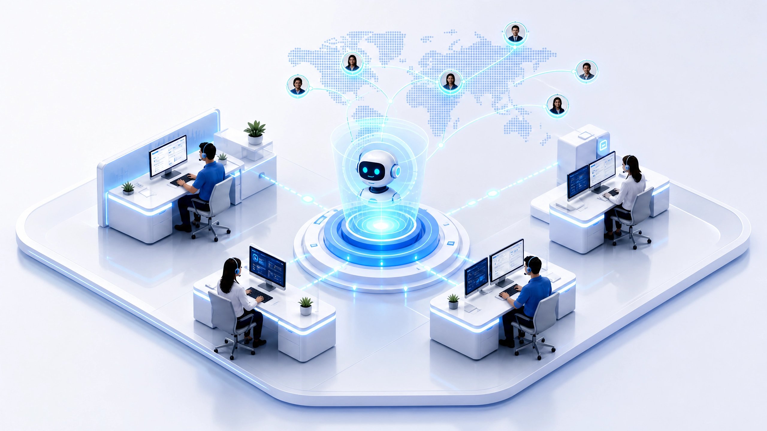 AI Call Center Udesk