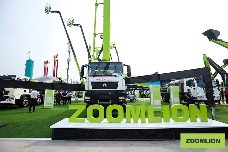 Operasional lapangan Zoomlion – peralatan konstruksi dan manufaktur canggih