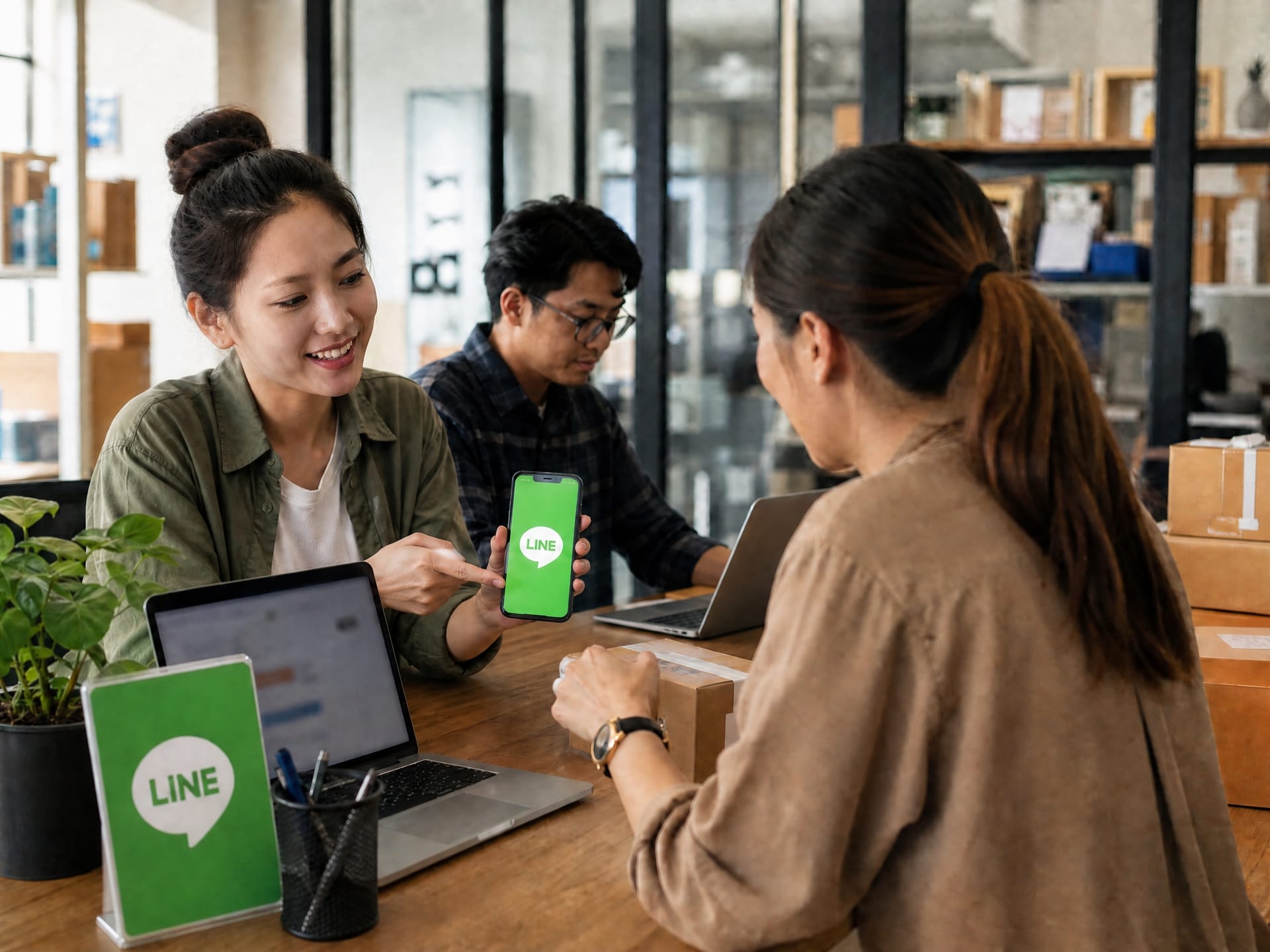 Udesk LINE Messaging API mendukung layanan pelanggan LINE untuk tim lintas batas