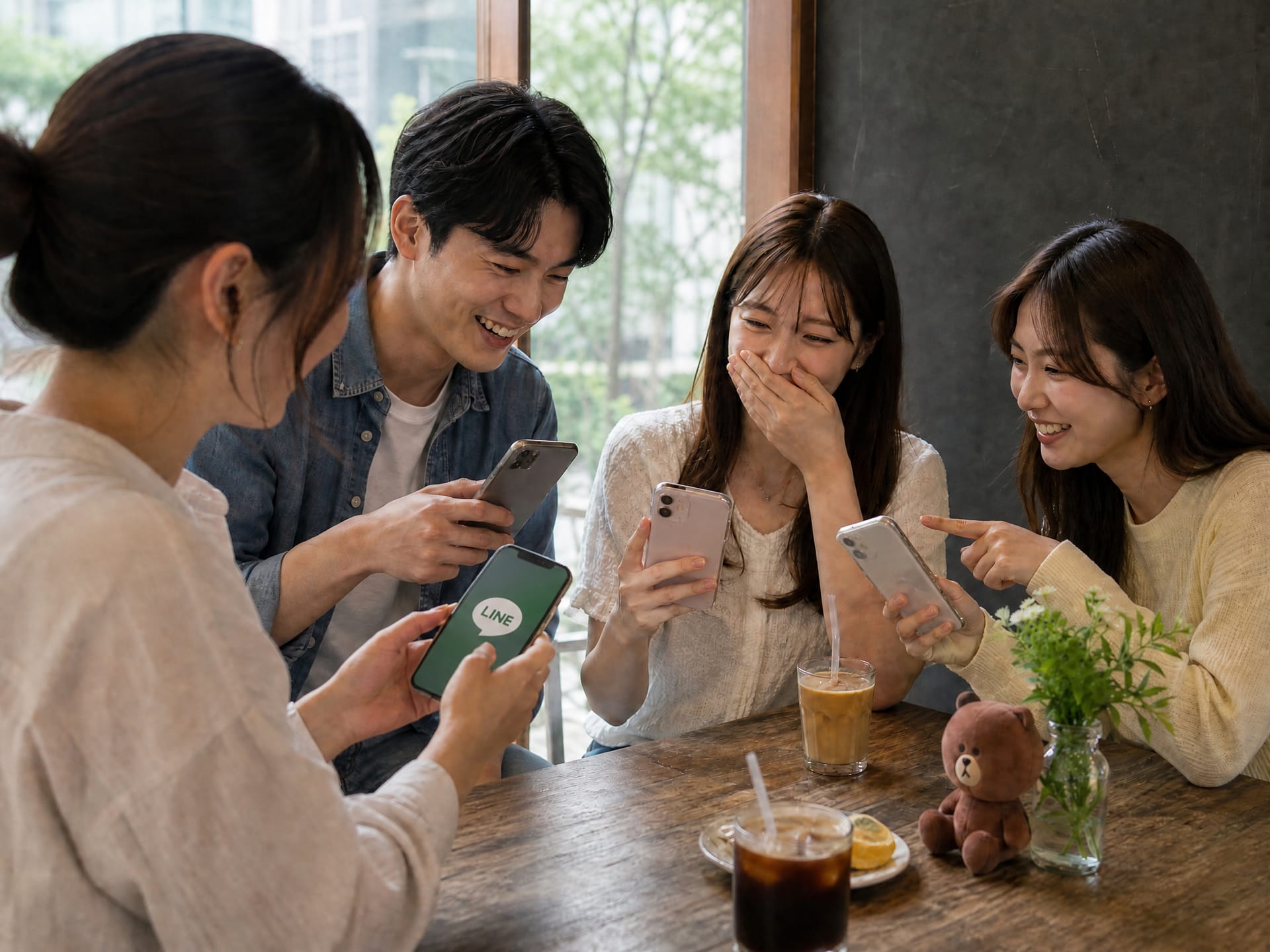Tim layanan pelanggan LINE berkolaborasi dengan Udesk LINE Messaging API