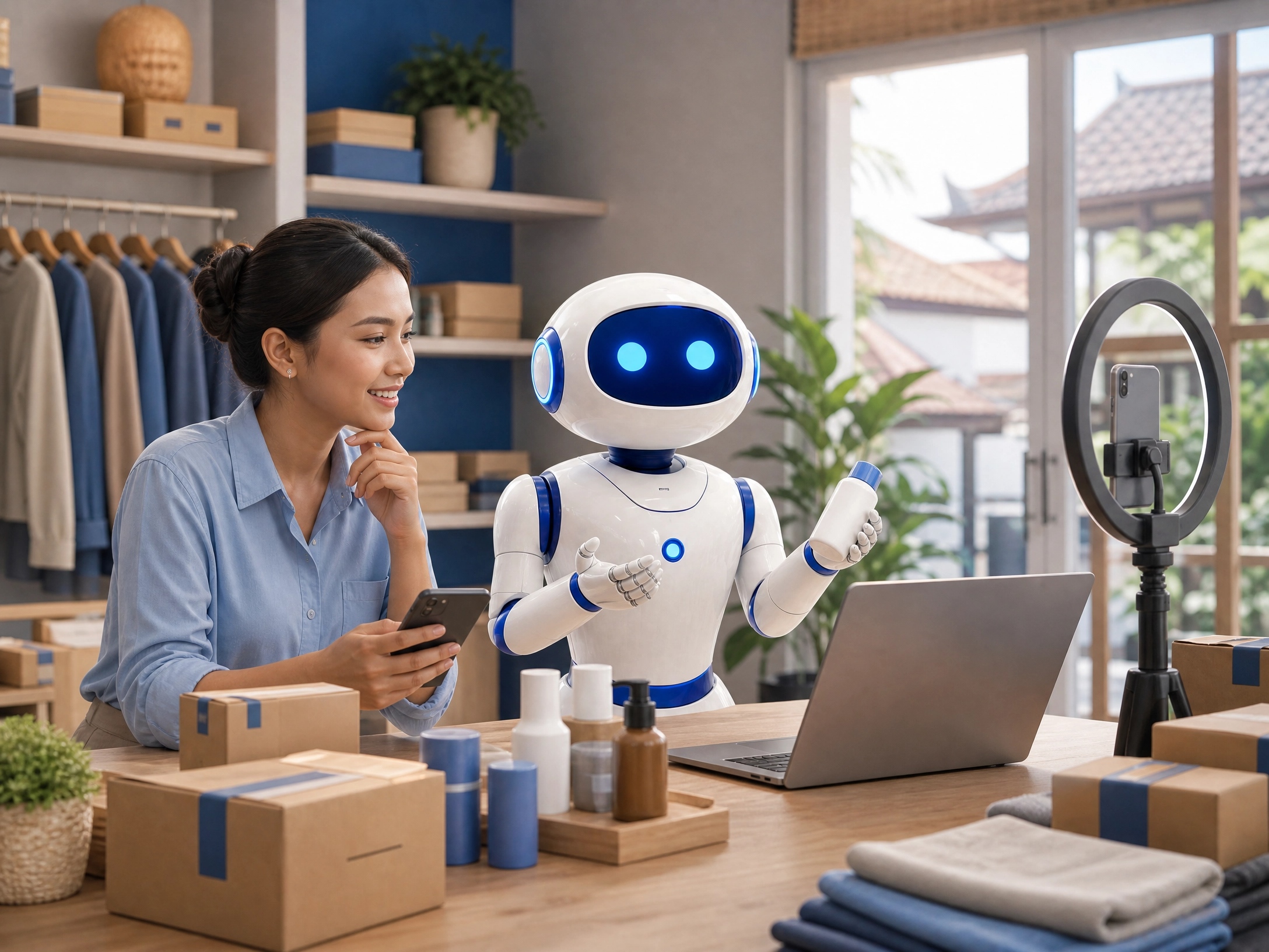 Sales Agent Udesk membantu pelaku bisnis melayani pelanggan dengan asisten AI cerdas