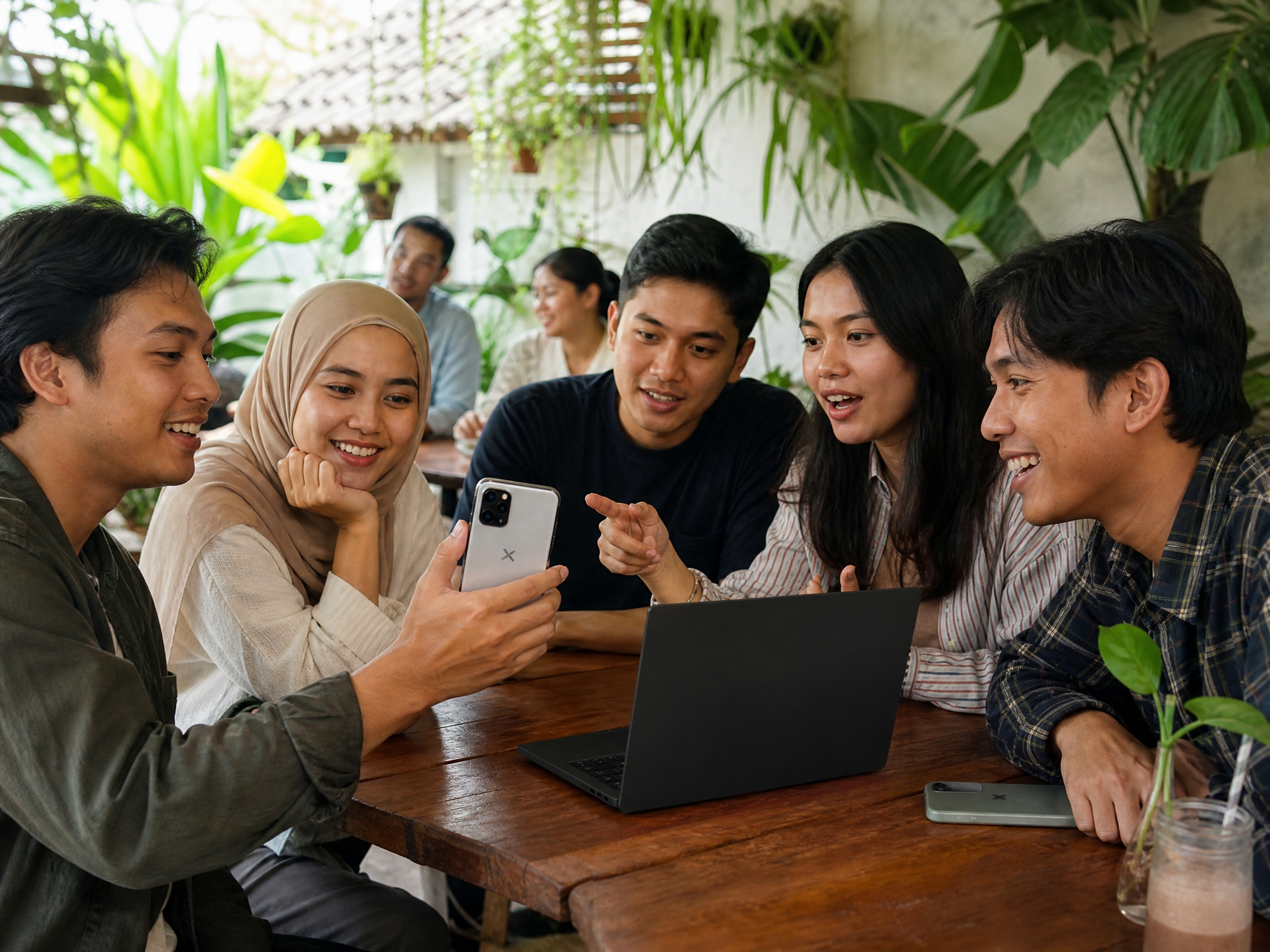 Udesk X API mendukung layanan pelanggan media sosial Indonesia melalui ponsel dan laptop